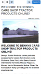 Mobile Screenshot of dennyscarbshop.com